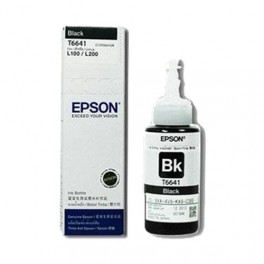 Epson Black Ink Bottle T6641 Epson Black Ink Bottle T6641