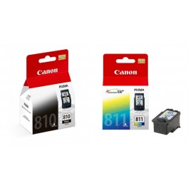 PG-810 Black + CL-811 Color PG-810 Black + CL-811 Color