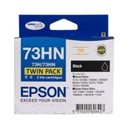 Epson 73HN Black Twin Pack