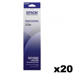 Epson S015582 / S015290 Ribbon x20 Epson S015582 / S015290 Ribbon x20