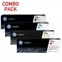 HP 131X Black + HP 131A CMY Toner Combo Pack