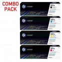 HP 201A CMYK Toner Combo Pack