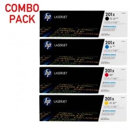 HP 201X CMYK Toner Combo Pack