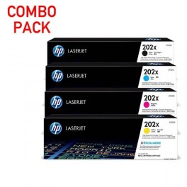 HP 202X CMYK Toner Combo Pack