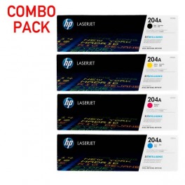 HP 204A CMYK Toner Combo Pack HP 204A CMYK Toner Combo Pack