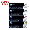 HP 206A CMYK Toner Combo Pack