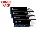 HP 206X CMYK Toner Combo Pack