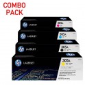 HP 305A CMYK Toner Combo Pack