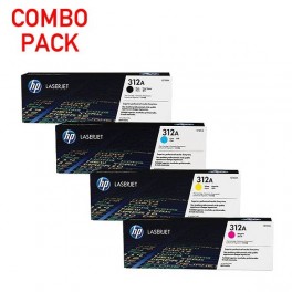 HP 312A CMYK Toner Combo Pack HP 312A CMYK Toner Combo Pack