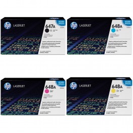 HP 647A BK + HP 648A CMY Combo HP 647A BK + HP 648A CMY Combo