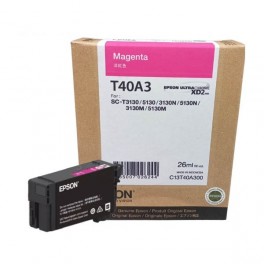 Epson T40A3 Magenta Ink Cartridge (26ml)