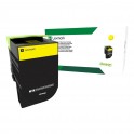 Lexmark 80C8SYE Yellow Toner