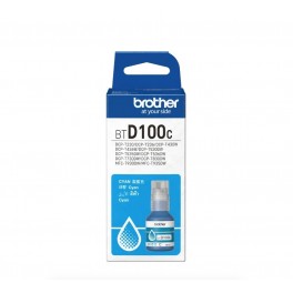 Brother BTD100C Cyan Ink Bottle Brother BTD100C Cyan Ink Bottle