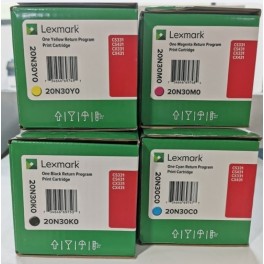 Lexmark 20N30C0 Cyan Toner