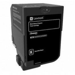 Lexmark 74C30K0 Black Return Program Toner