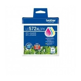 Brother LC572XL CL (3pk) Ink