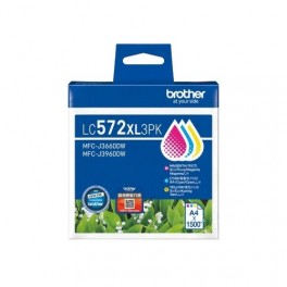 Brother LC572XL CL (3pk) Ink