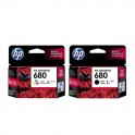  HP 680 Black / Tri-Color Ink Cartridge
