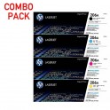 HP 206A CMYK Toner Cartridge Combo