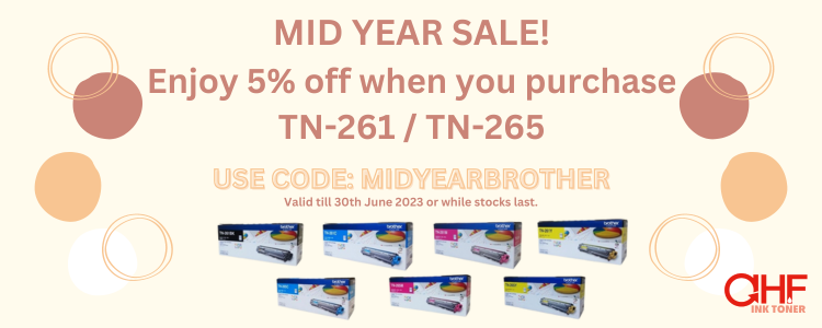 Enjoy 5% OFF Brother Toner and Drum